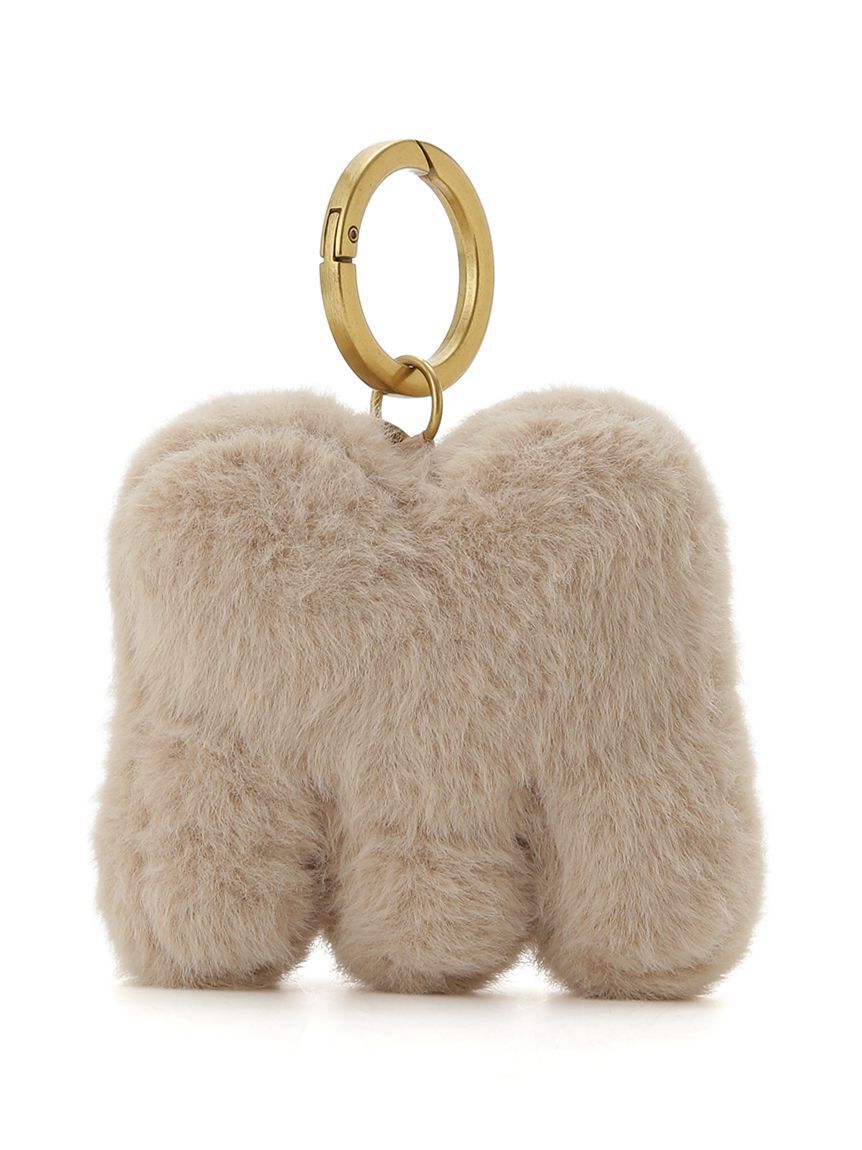 Mila Owen「Ｍロゴファーチャーム」|キーケース|