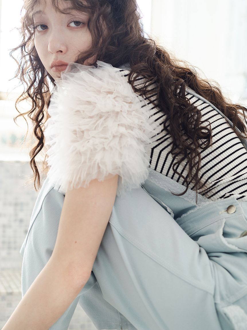 FURFUR「レースコンビバレリーナカチューシャ」|ヘアバンド|