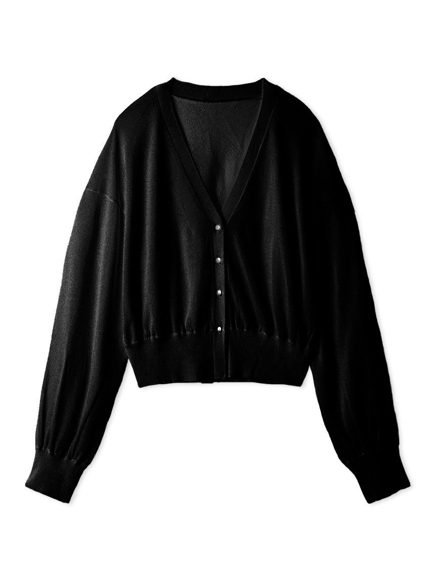 FURFUR「シアーカーディガン」|カーディガン|BLK