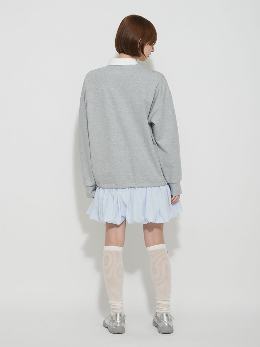 FURFUR「【WEB限定カラー】ドッキングラガースウェットワンピース」|ワンピース|