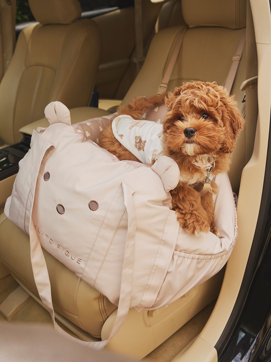  GELATO PIQUE CAT&DOG「【CAT＆DOG】ベアモチーフドライブベッド」|その他|BEG