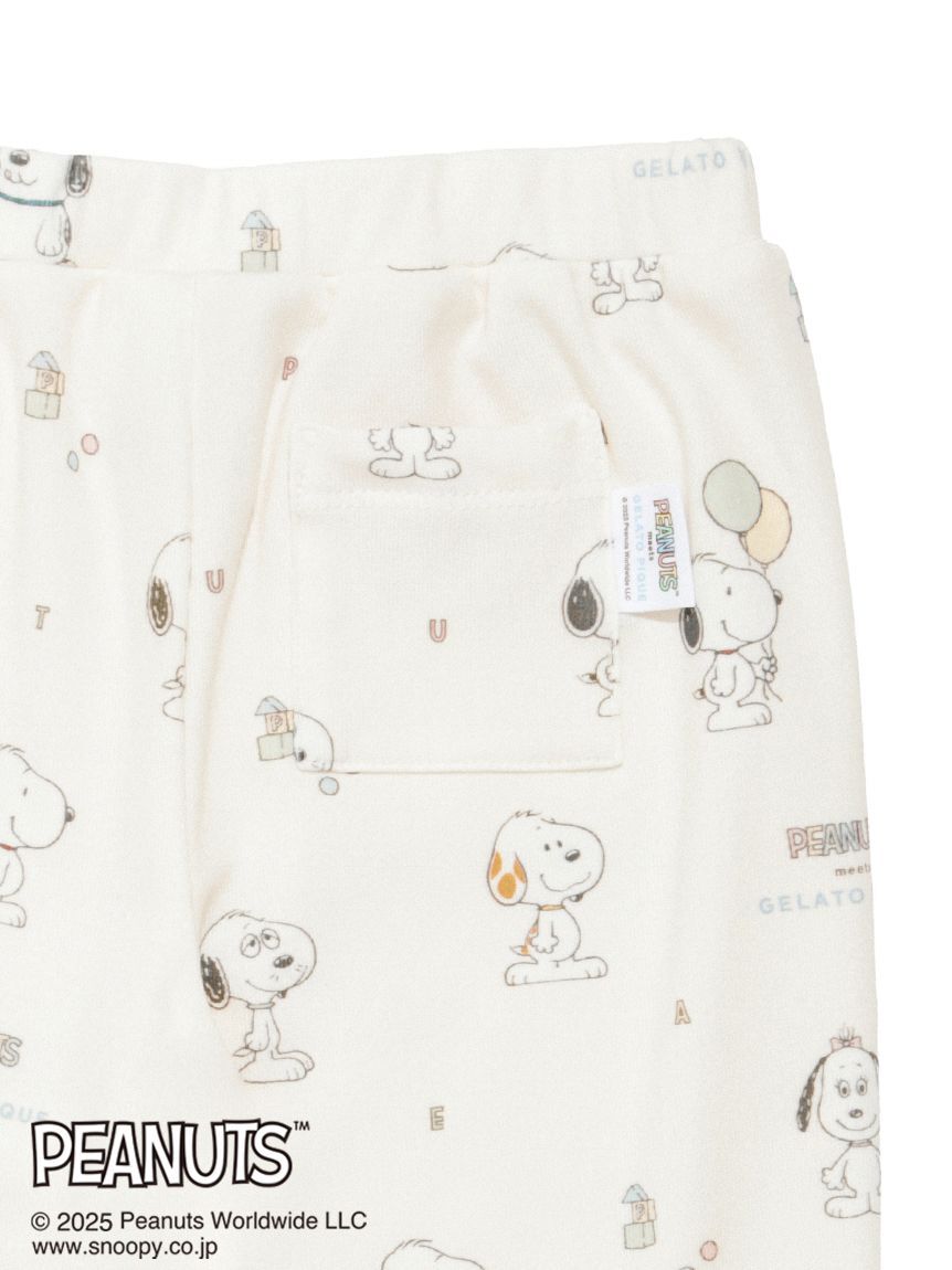 GELATO PIQUE KIDS & BABY「【PEANUTS PUPPIES】【BABY】総柄ロングパンツ」|その他ベビーウェア|