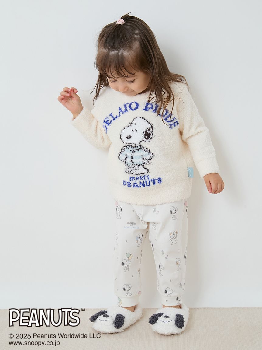 GELATO PIQUE KIDS & BABY「【PEANUTS PUPPIES】【BABY】総柄ロングパンツ」|その他ベビーウェア|