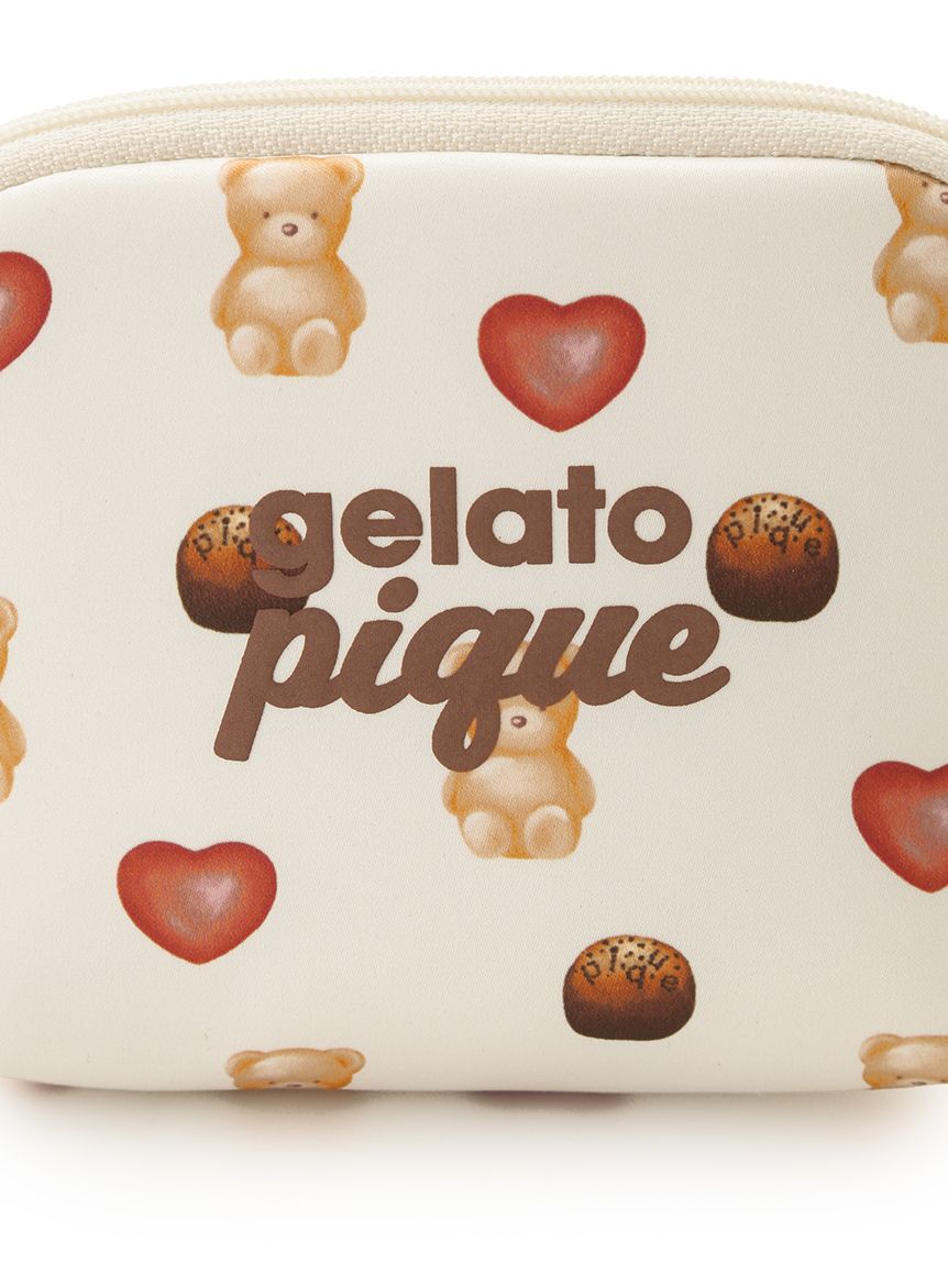 gelato pique「総柄ティッシュポーチ」|ポーチ|