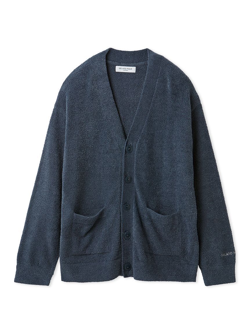 GELATO PIQUE HOMME「【HOMME】調温スムーズィーカーディガン」|カーディガン|NVY