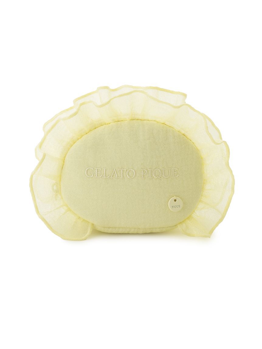 gelato pique「ラメフリルポーチ」|ポーチ|YEL