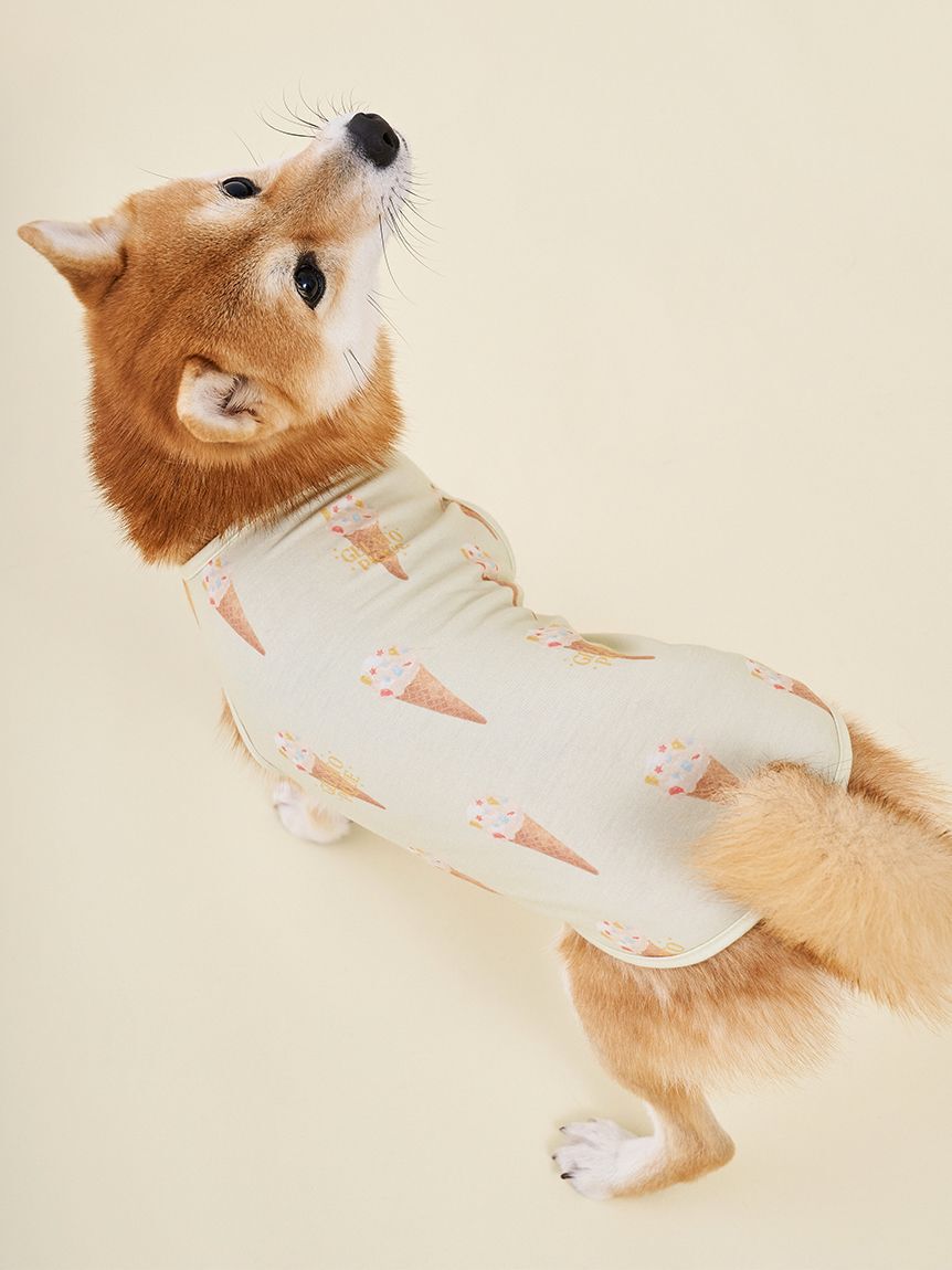  GELATO PIQUE CAT&DOG「【CAT&DOG】アイス柄カットソープルオーバー」|その他|LIME
