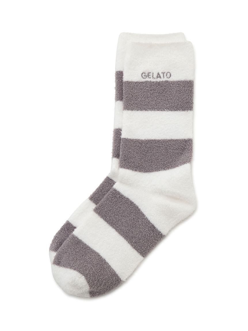 GELATO PIQUE HOMME「【HOMME】スムーズィー2ボーダーソックス」|その他|