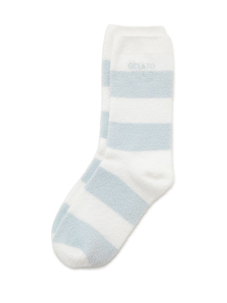 GELATO PIQUE HOMME「【HOMME】スムーズィー2ボーダーソックス」|その他|BLU