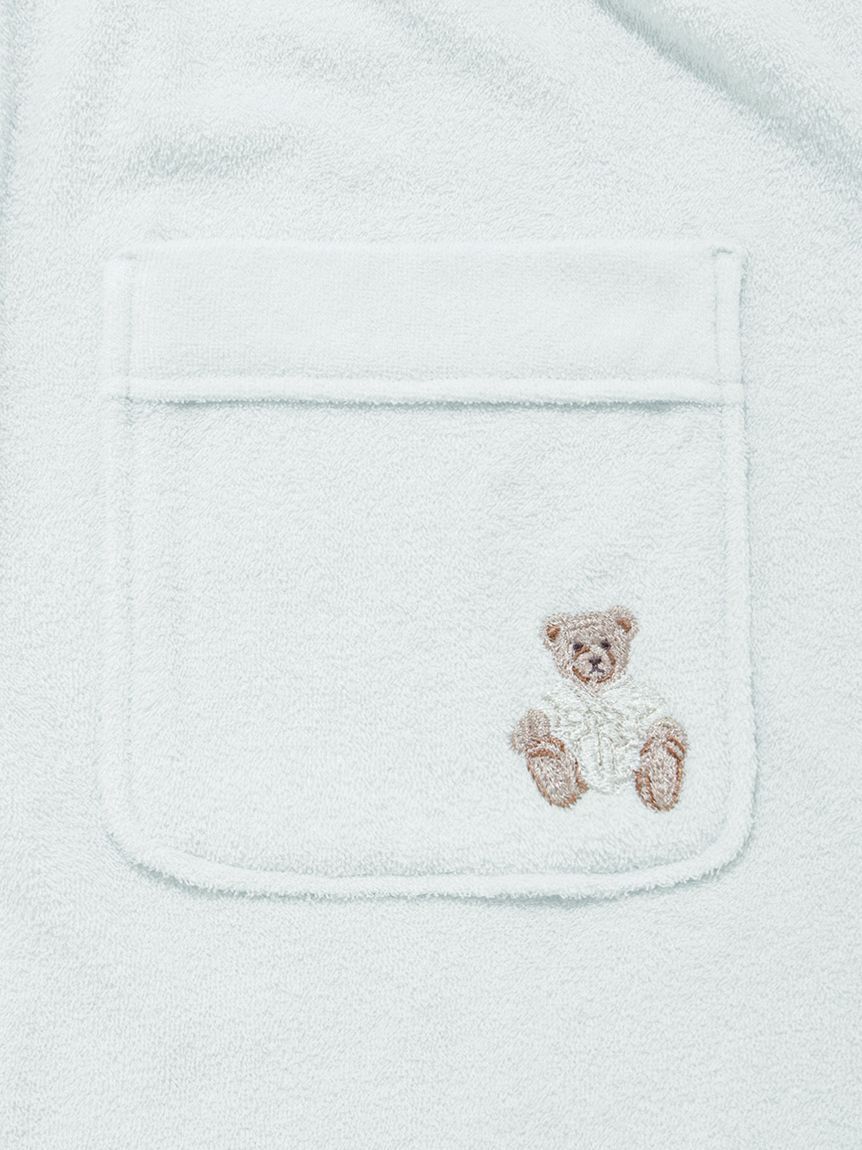 gelato pique「吸水パイルベア刺繍2wayワンピース」|ルームウェア|