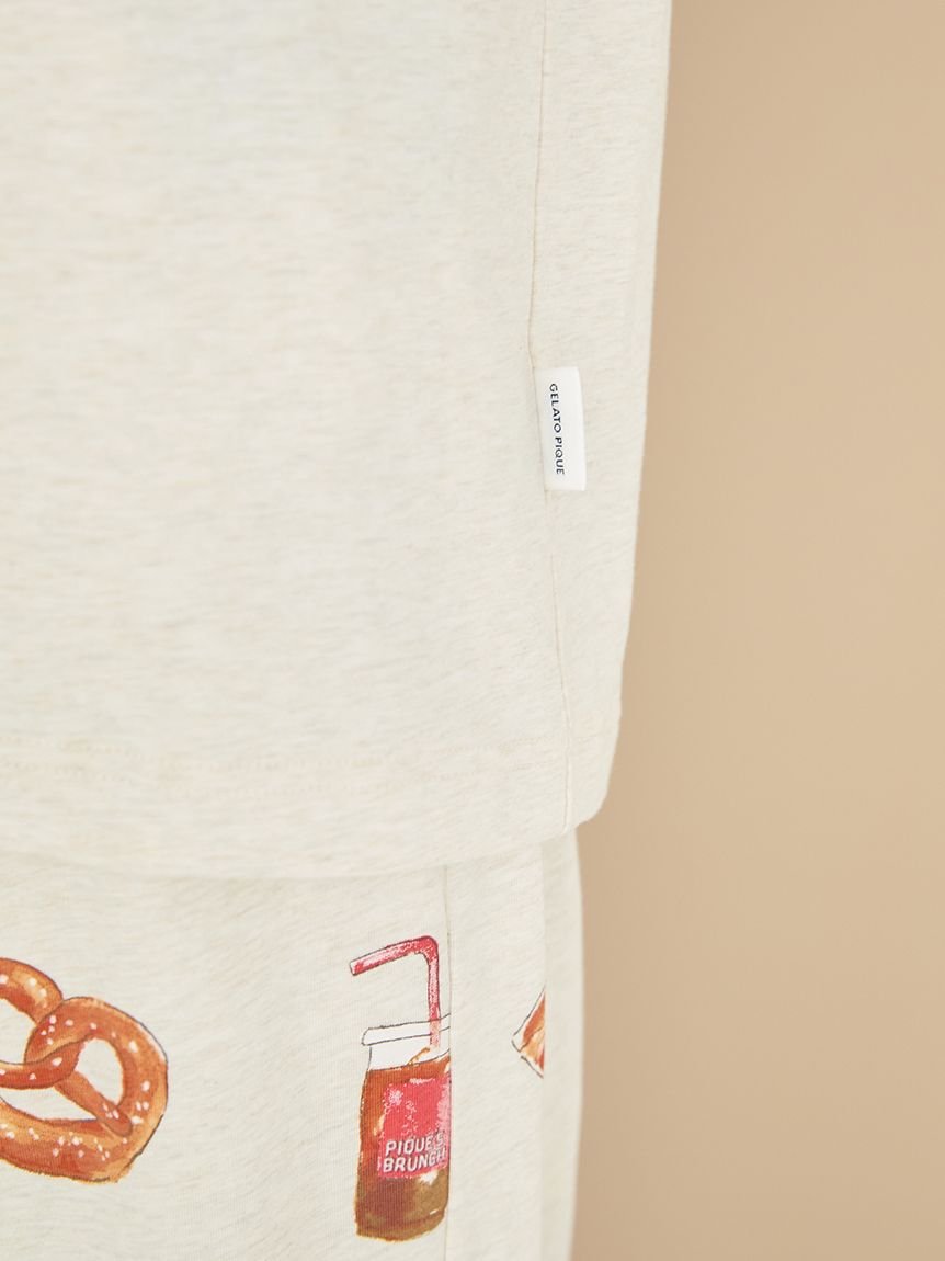 gelato pique「NYブランチワンポイントTシャツ」|ルームウェア|