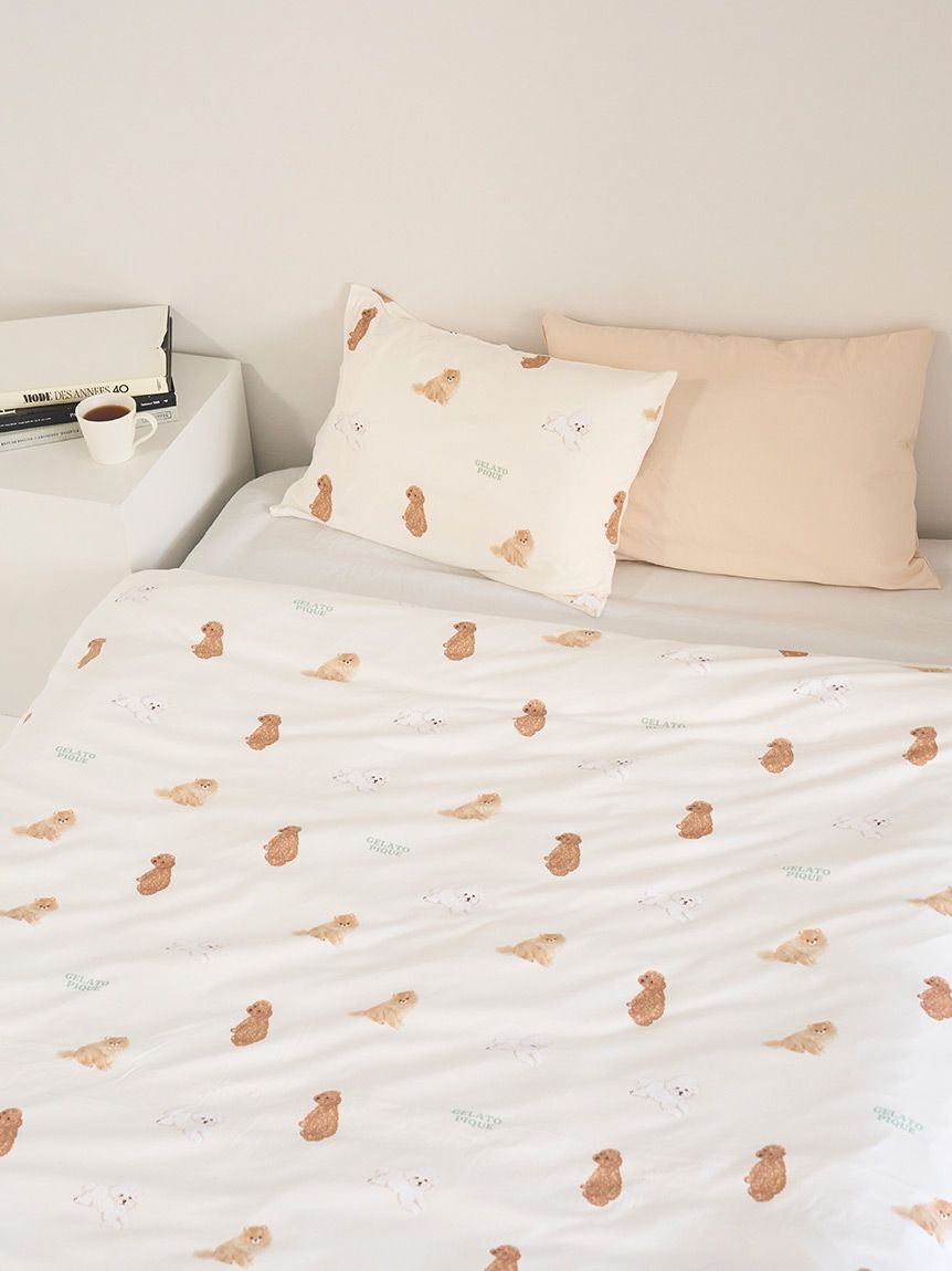 gelato pique Sleep「【Sleep】DOG柄プリントピローケース」|その他|
