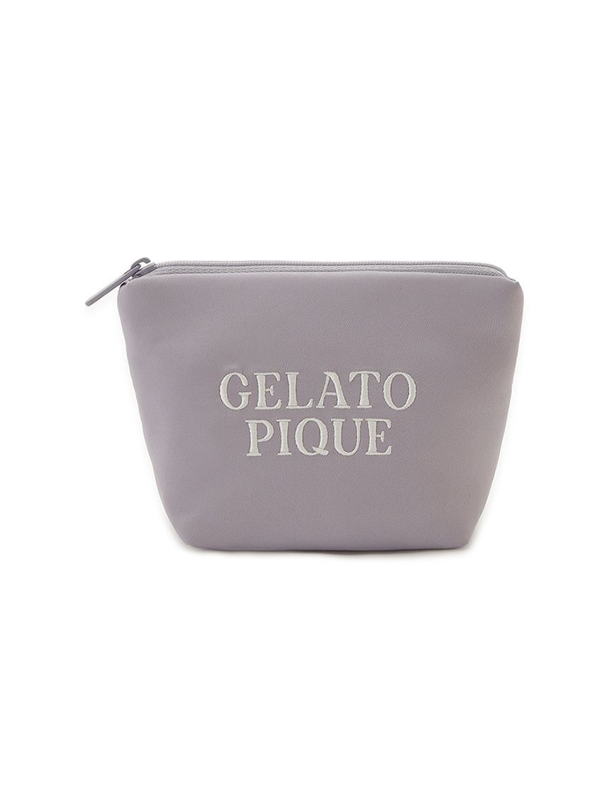 gelato pique「サテン刺繍ティッシュポーチ」|ポーチ|