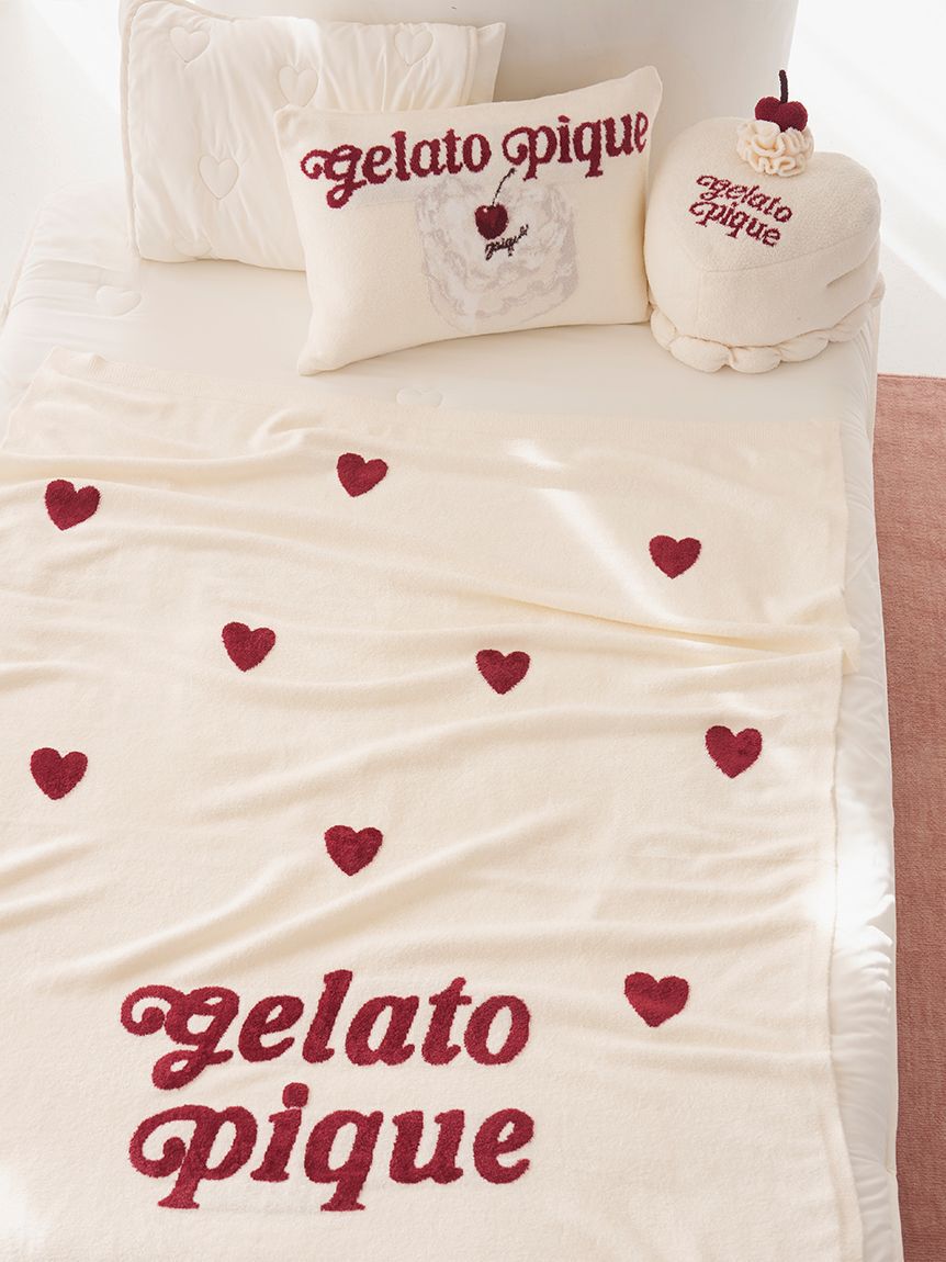 gelato pique Sleep「【Sleep】ハートロゴジャガード マルチカバー」|その他|OWHT