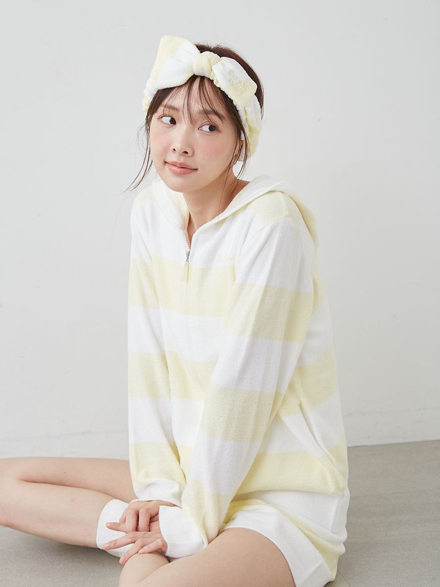 gelato pique「スムーズィーlite2ボーダーヘアバンド」|その他|