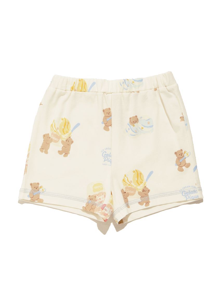 GELATO PIQUE KIDS & BABY「【BABY】【接触冷感】アイスクリームベア柄ショートパンツ」|その他ベビーウェア|