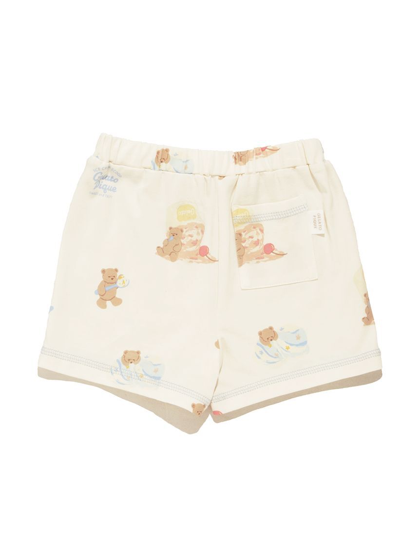 GELATO PIQUE KIDS & BABY「【BABY】【接触冷感】アイスクリームベア柄ショートパンツ」|その他ベビーウェア|