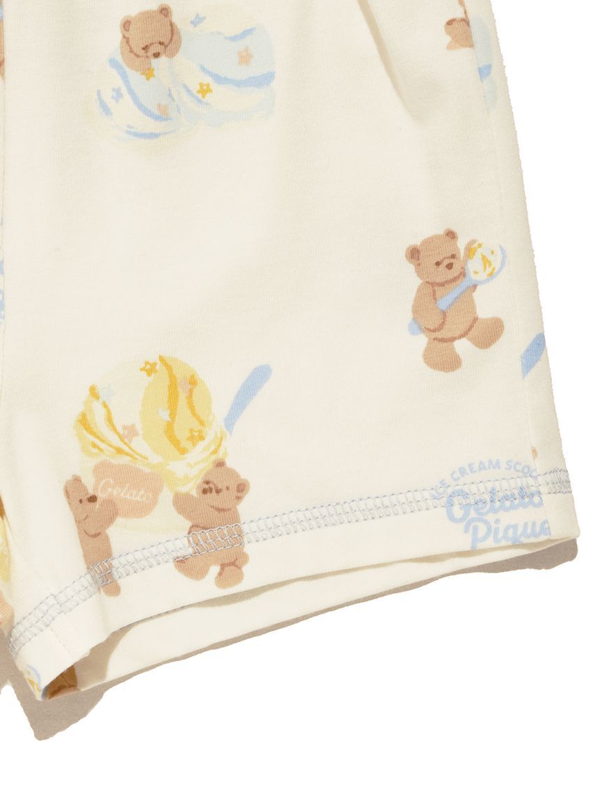 GELATO PIQUE KIDS & BABY「【BABY】【接触冷感】アイスクリームベア柄ショートパンツ」|その他ベビーウェア|