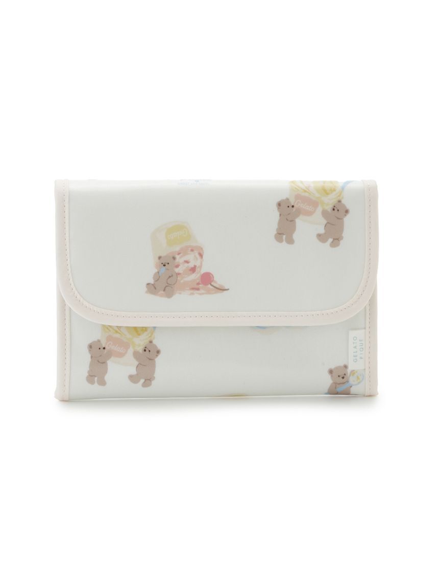 GELATO PIQUE KIDS & BABY「【抗菌防臭】アイスクリームベア柄母子手帳ケースS」|マタニティ・ママグッズ|CRM