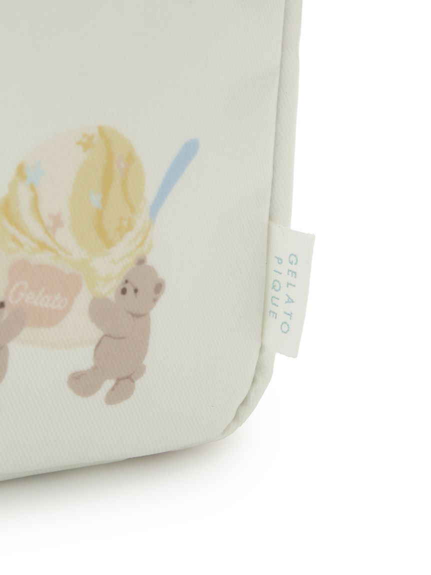 GELATO PIQUE KIDS & BABY「【抗菌防臭】アイスクリームベア柄おむつポーチ」|マタニティ・ママグッズ|