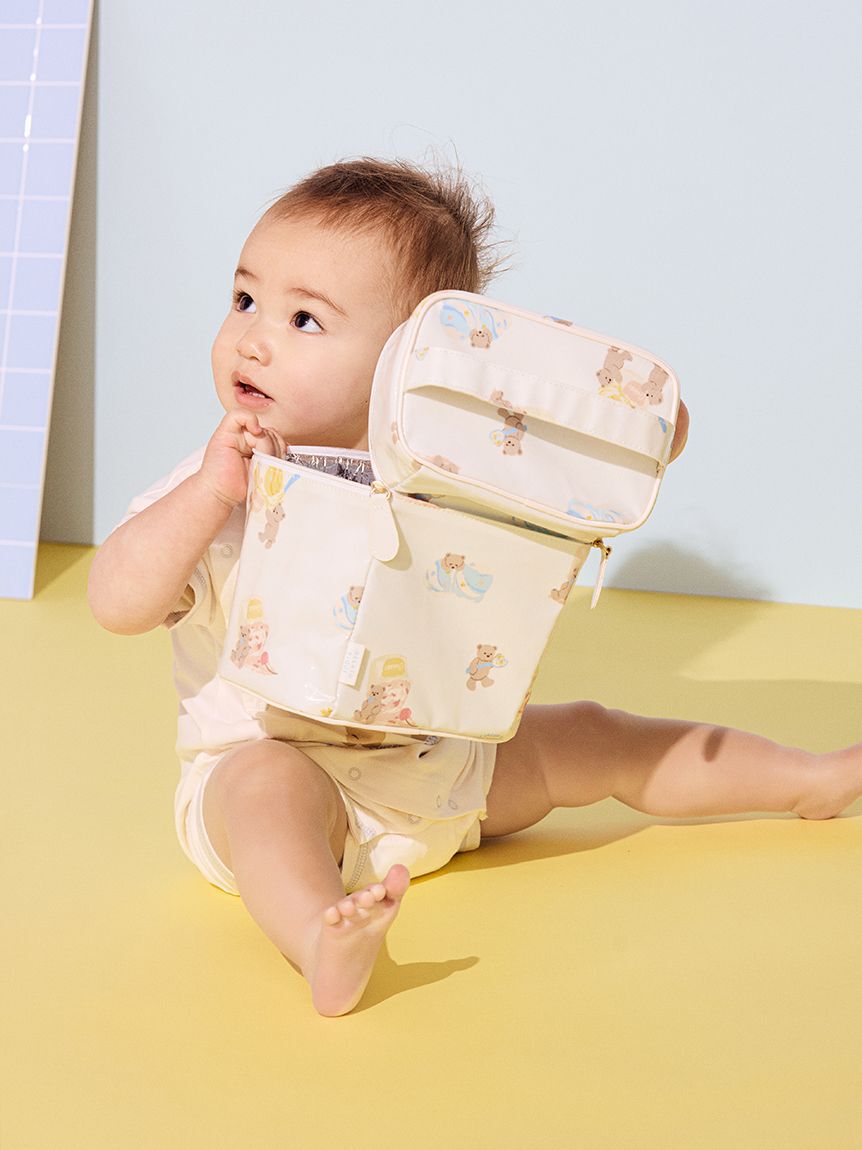 GELATO PIQUE KIDS & BABY「アイスクリームベア柄クーラーバッグ」|マタニティ・ママグッズ|