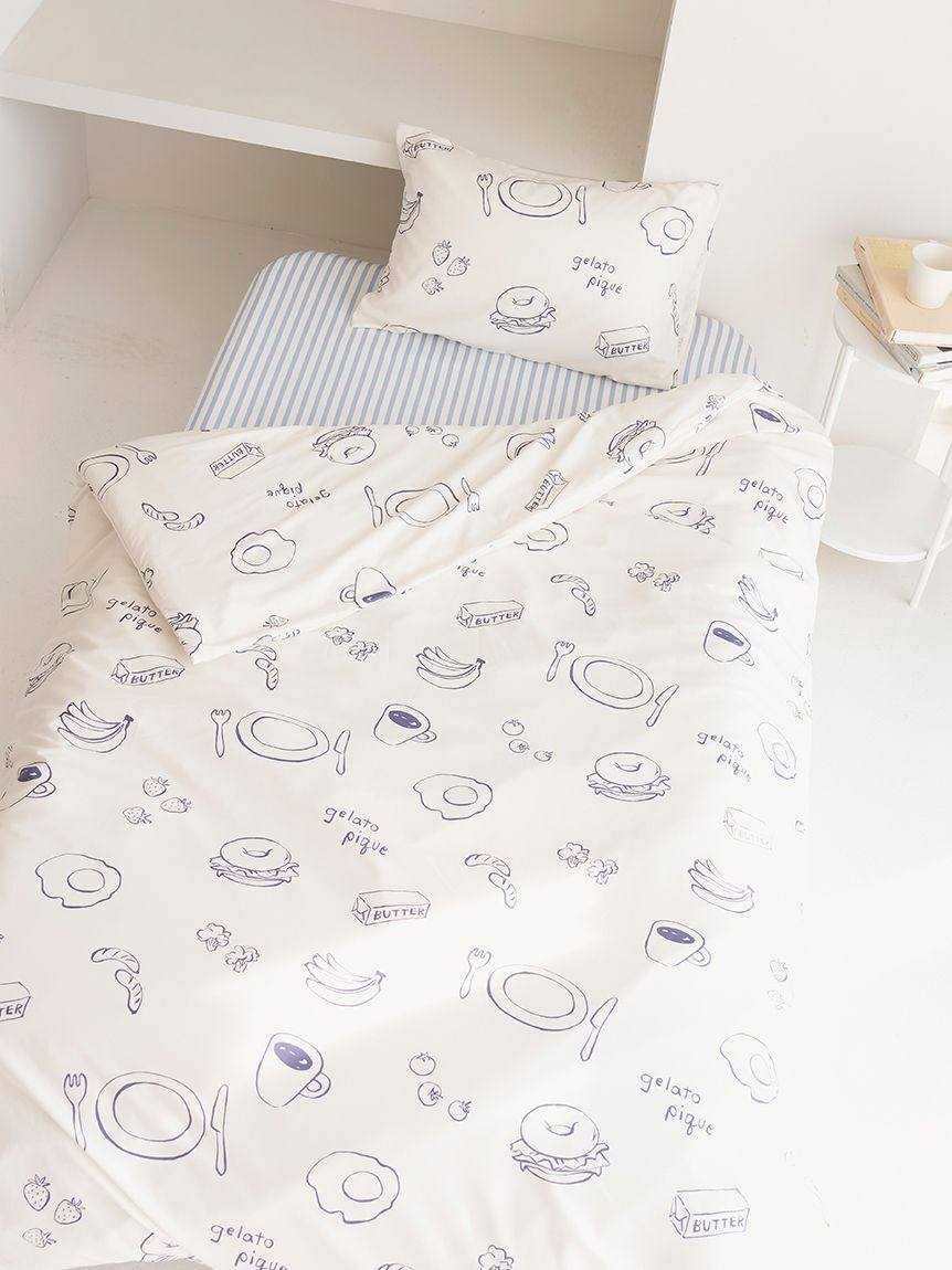gelato pique Sleep「【Sleep】モーニング柄 ピローケース」|その他|