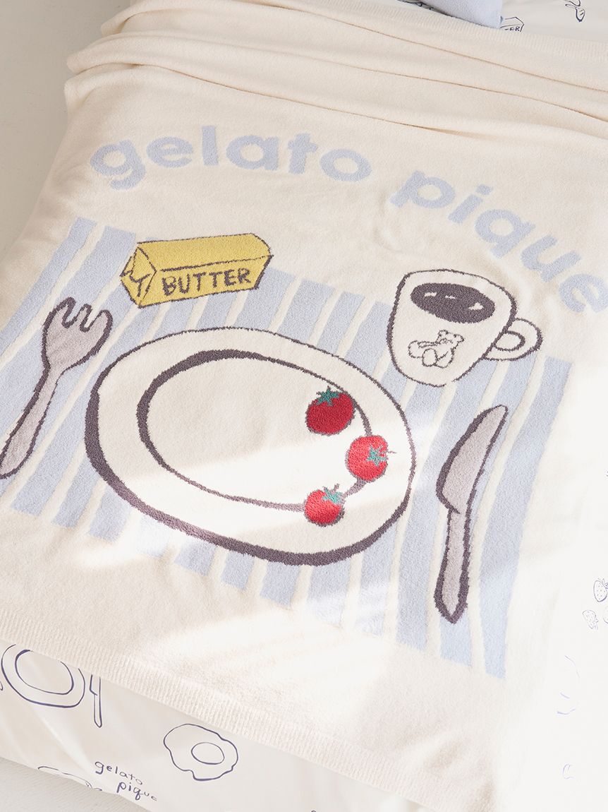gelato pique Sleep「【Sleep】モーニングモチーフ ジャガードマルチカバー」|その他|