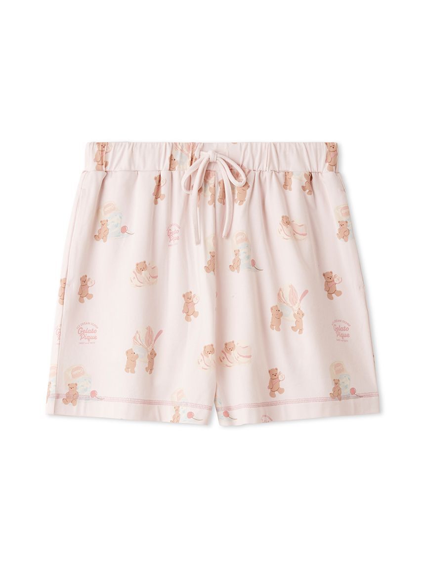 gelato pique「【接触冷感】アイスクリームベア柄ショートパンツ」|ルームウェア|