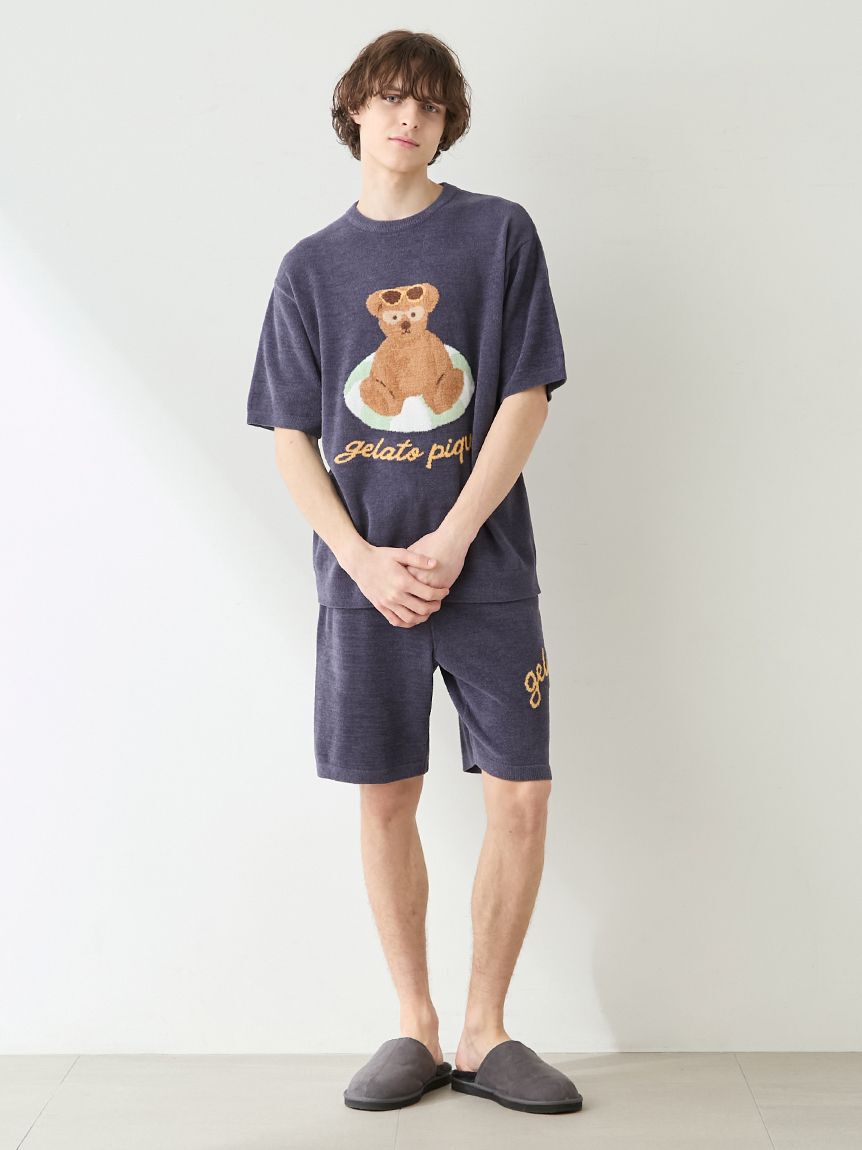 GELATO PIQUE HOMME「【HOMME】ロゴジャガードハーフパンツ」|その他|