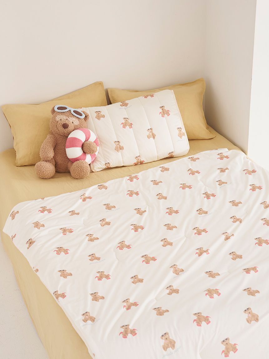 gelato pique Sleep「【Sleep】【接触冷感】【抗菌防臭】サマーベア柄もちもちリバーシブルケット」|その他|