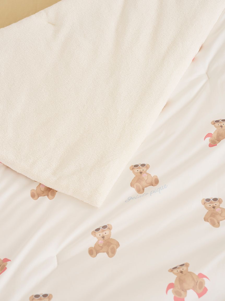 gelato pique Sleep「【Sleep】【接触冷感】【抗菌防臭】サマーベア柄もちもちリバーシブルケット」|その他|
