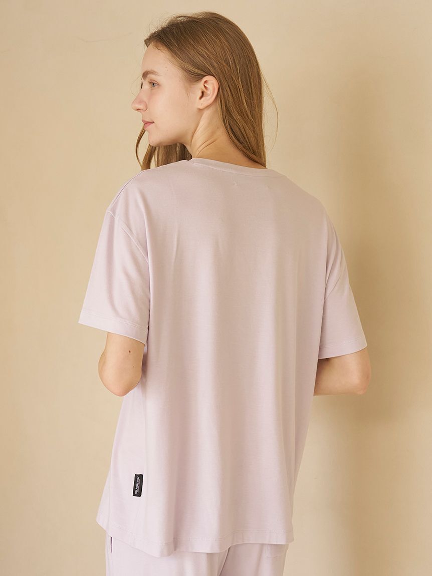 gelato pique「【JOEL ROBUCHON】【持続冷感】CATプリントTシャツ」|ルームウェア|