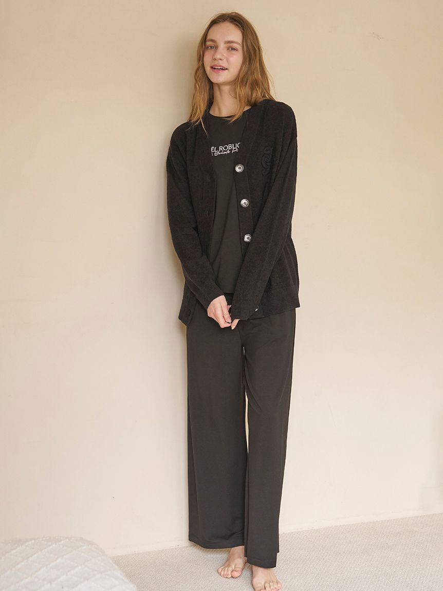 gelato pique「【JOEL ROBUCHON】【持続冷感】ロゴプリントTシャツ」|ルームウェア|