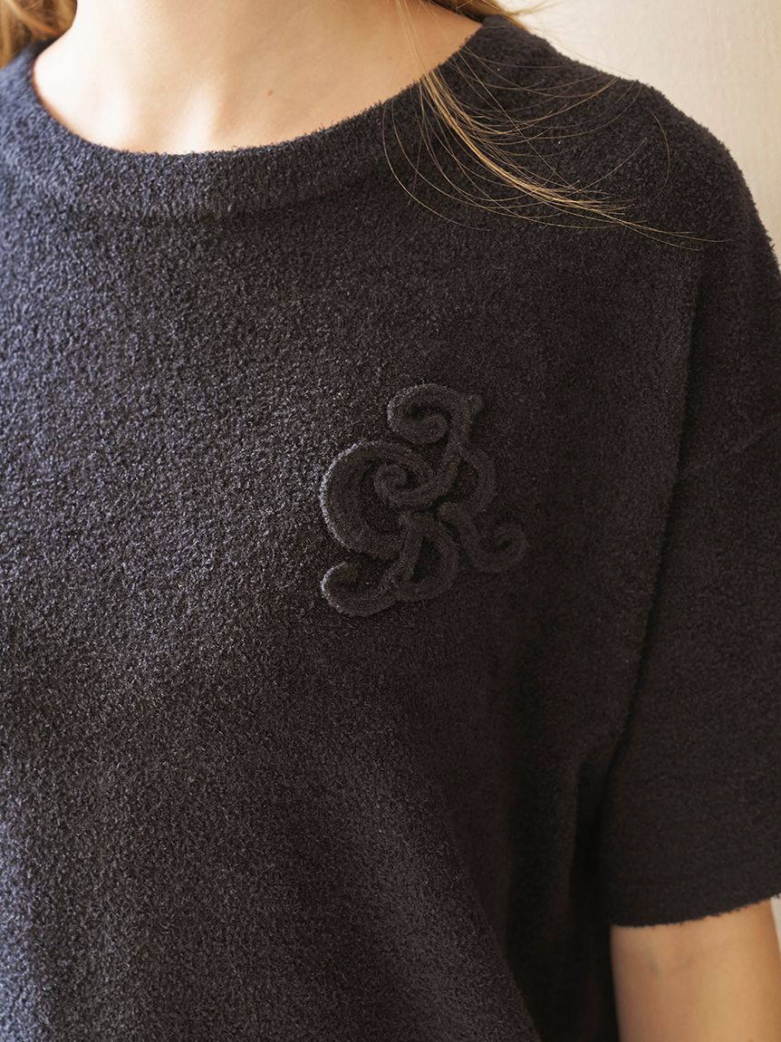 gelato pique「【JOEL ROBUCHON】【接触冷感】スムーズィーliteクールワンポイントロゴ刺繍プルオーバー」|ルームウェア|