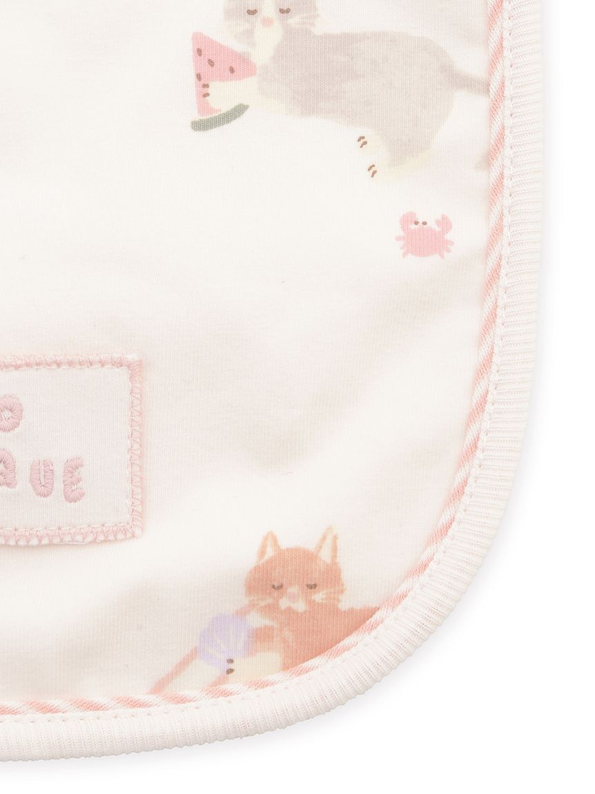 GELATO PIQUE KIDS & BABY「【BABY】シーサイドキャット柄スタイ」|スタイ|