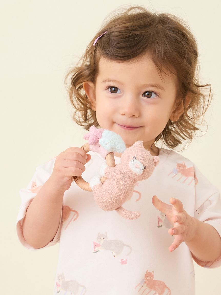 GELATO PIQUE KIDS & BABY「【BABY】スムーズィーシーサイドキャットラトル」|その他ベビー用品|