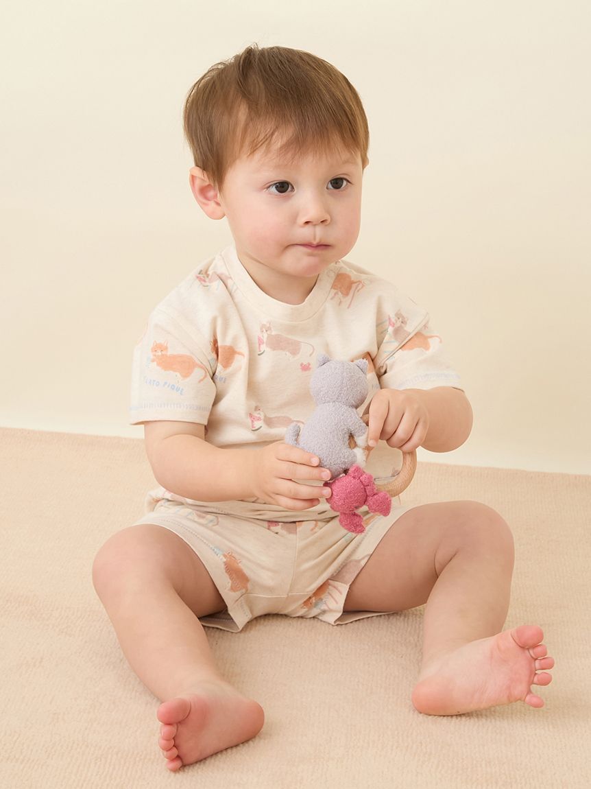 GELATO PIQUE KIDS & BABY「【BABY】スムーズィーシーサイドキャットラトル」|その他ベビー用品|