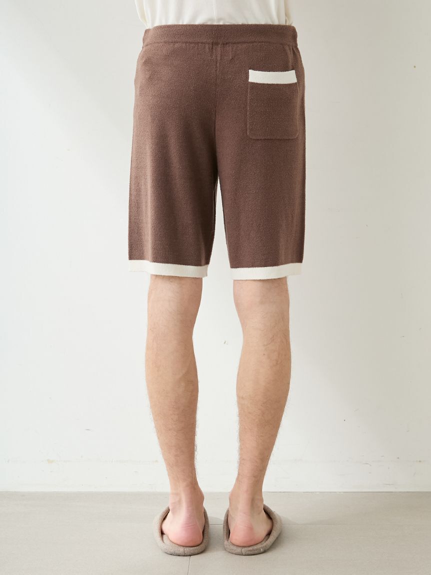 GELATO PIQUE HOMME「【ONLINE限定】【HOMME】スムーズィープリンジャガードプルオーバー&ハーフパンツセット」|ルームウェア|
