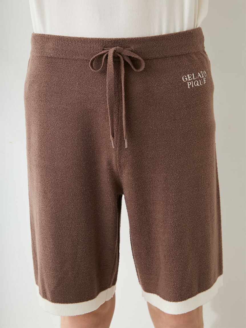 GELATO PIQUE HOMME「【ONLINE限定】【HOMME】スムーズィープリンジャガードプルオーバー&ハーフパンツセット」|ルームウェア|