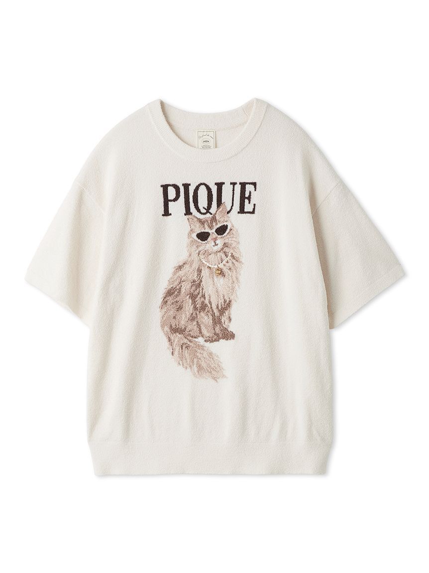 gelato pique「ファッションCATS&DOGSジャガードプルオーバー」|ルームウェア|