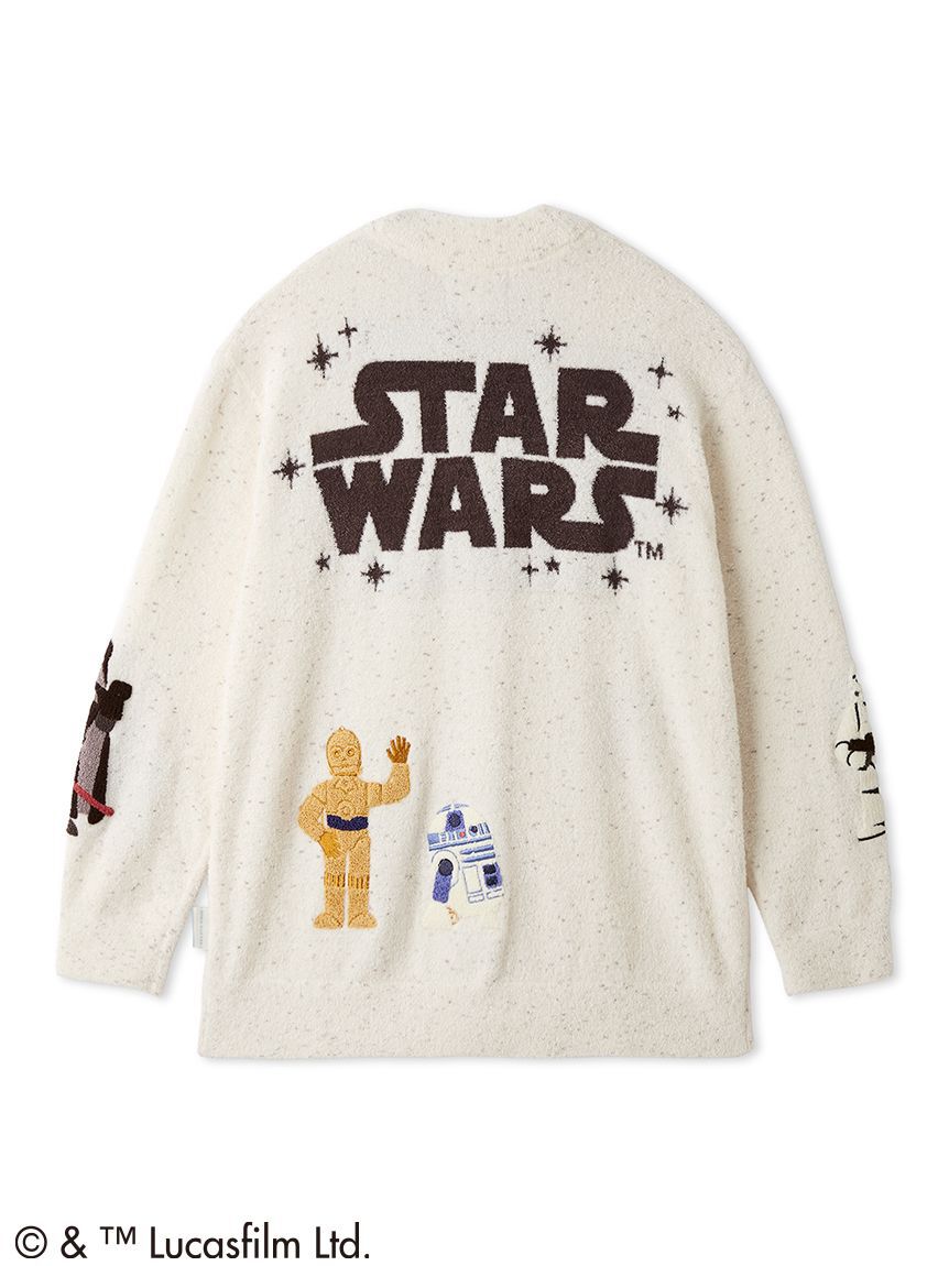 gelato pique「【STAR WARS】【ユニセックス】スムーズィーキャラクターワッペンカーディガン」|ルームウェア|