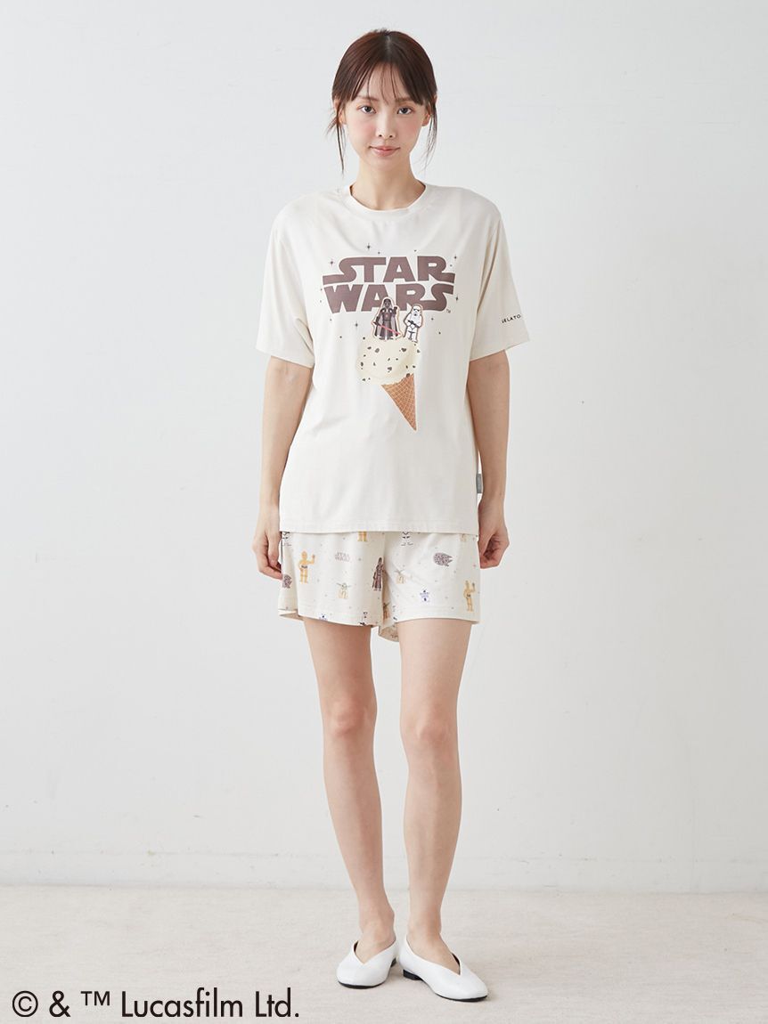 gelato pique「【STAR WARS】【レディース】ワンポイントTシャツ」|ルームウェア|