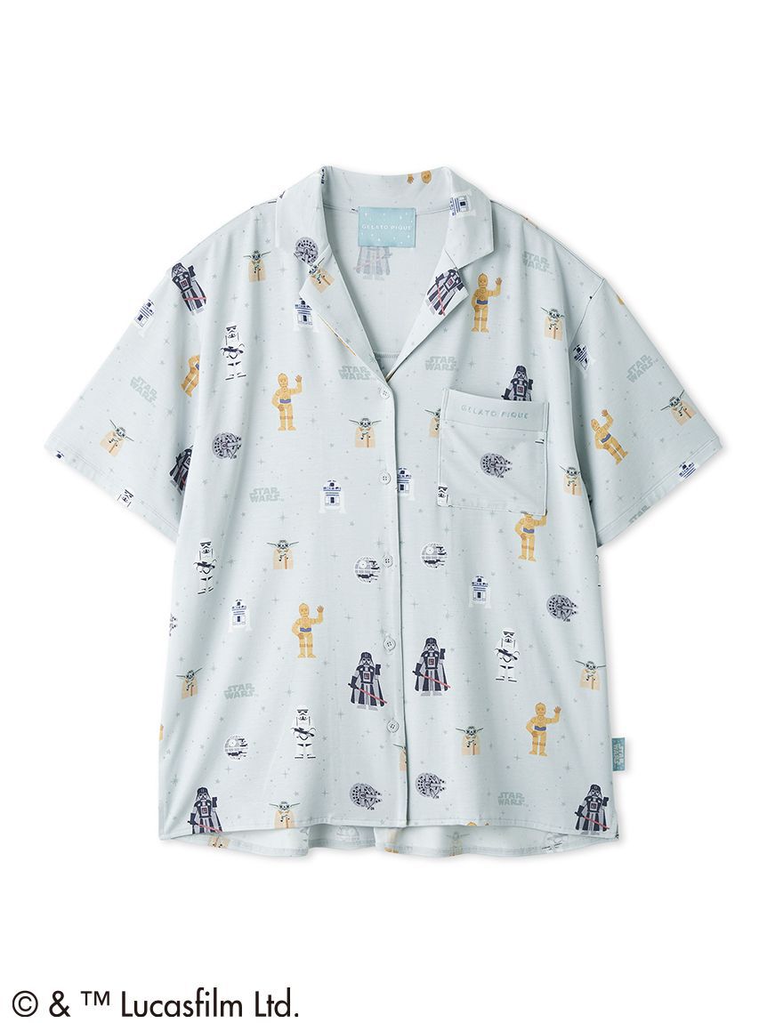 gelato pique「【STAR WARS】【レディース】総柄シャツ」|ルームウェア|MNT