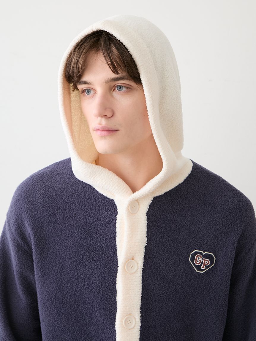 GELATO PIQUE HOMME「【HOMME】エアリーモコカレッジパーカ」|カーディガン|