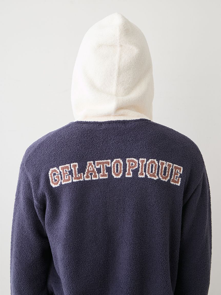 GELATO PIQUE HOMME「【HOMME】エアリーモコカレッジパーカ」|カーディガン|
