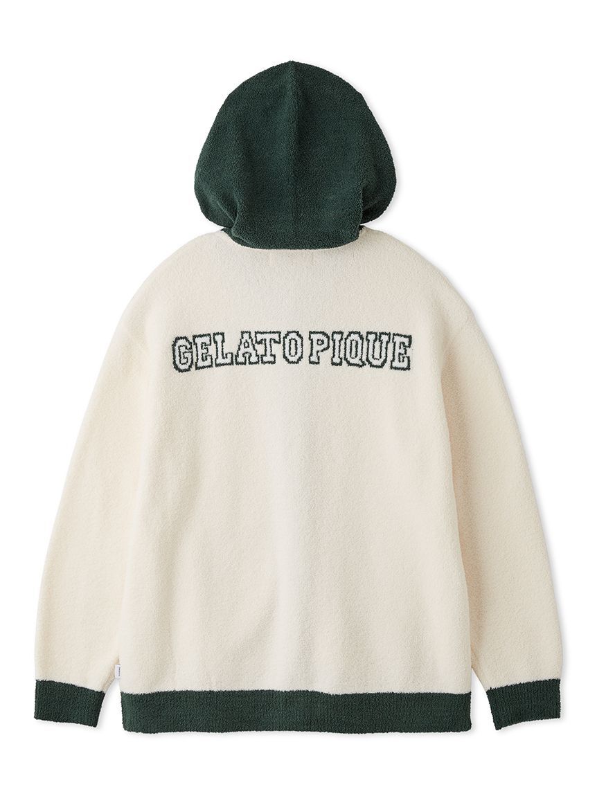 GELATO PIQUE HOMME「【HOMME】エアリーモコカレッジパーカ」|カーディガン|