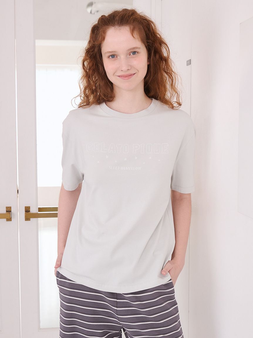 gelato pique「【UNISEX】カレッジロゴTシャツ」|ルームウェア|MNT