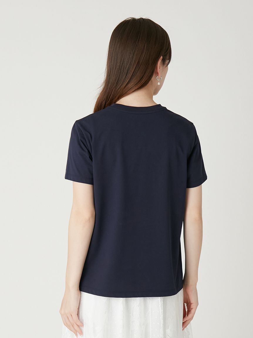 FRAY I.D「タイプライターロゴプリントTシャツ」|Tシャツ・カットソー|