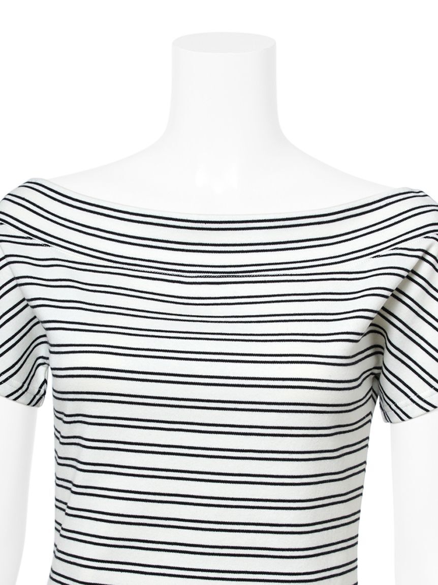 FRAY I.D「2wayオフショルカットソー／ウォッシャブル」|Tシャツ・カットソー|