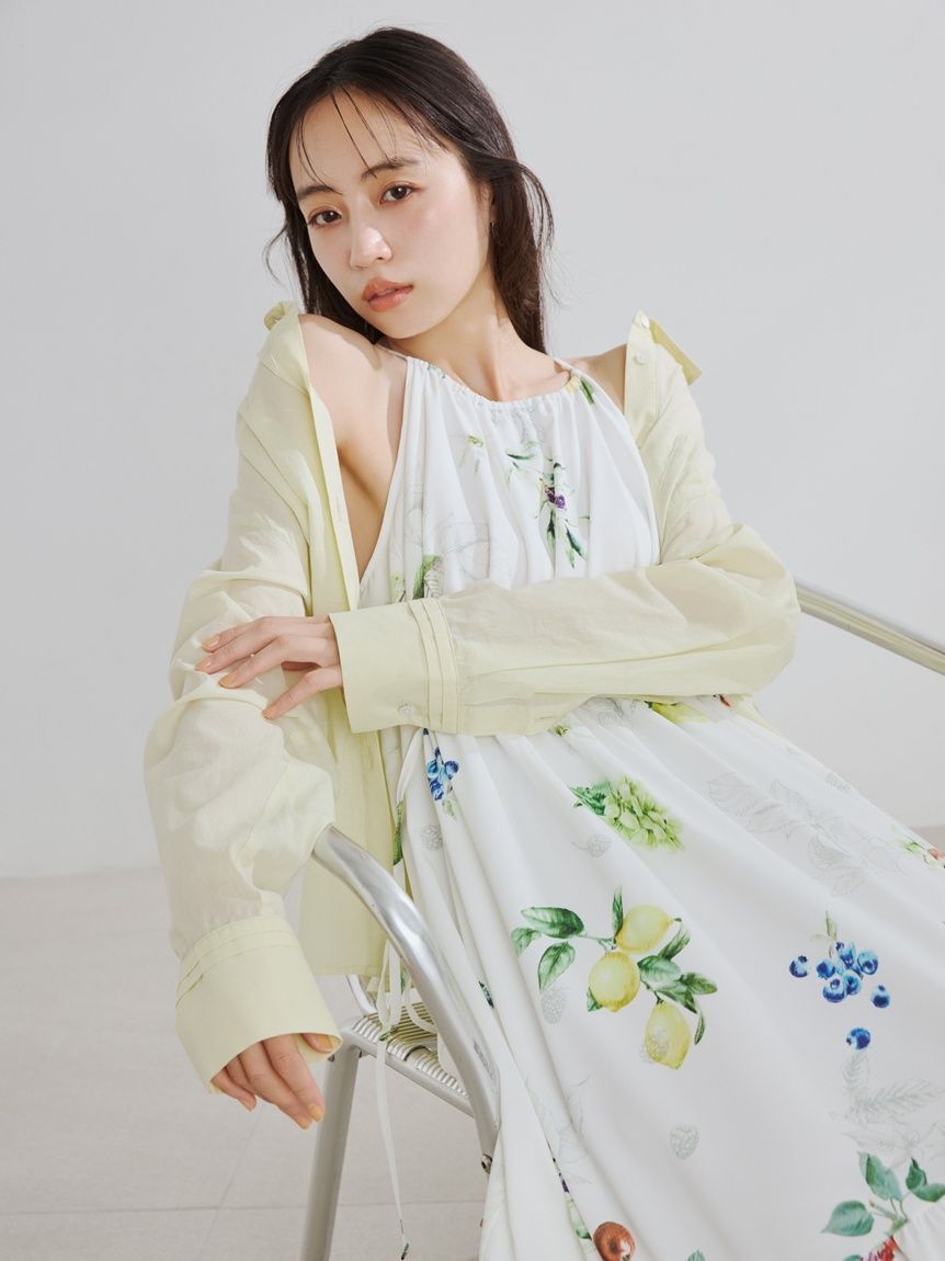 FRAY I.D「サイドスリットシアーシャツ」|シャツ・ブラウス|MNT